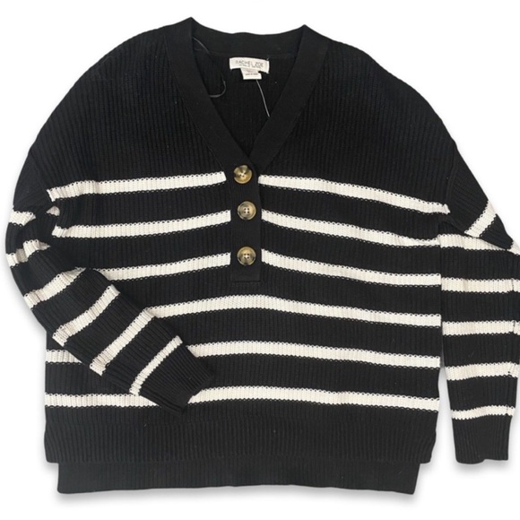 Rachel Zoe Striped Sweater - Picture 2 of 2